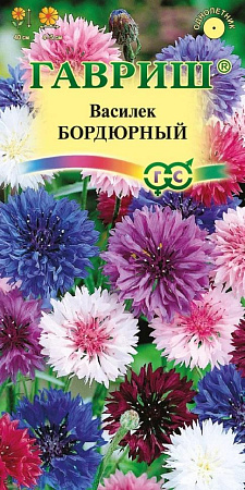 Семена Василек Бордюрный смесь  0,2гр Гавриш *10/200
