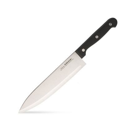 Нож кухонный ATTRIBUTE  пл.р.  Classic поварской дл.лезв.20см AKC128 блистер *1/6/36