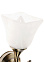 Бра K1373/1W  АВ  Кувшинка   1*60W E14  220V  (h=300, w=170, l=190)    VERNER LIGHTING *1