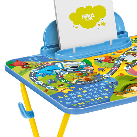 Комплект детской мебели: Стол выс.58см+стул с мягк.сид..выс.32см+Пенал "Ми-ми-мишки" ММ2 (Ижевск)*1