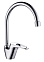 Смеситель для кухни GROSS AQUA Base 3205258С-В01 высокий излив, поворотный *1/10