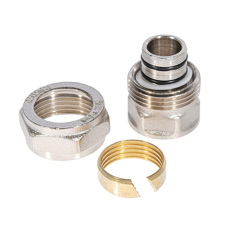 Муфта переходная 20х1/2"(Ø15) цанга/мама CTM CCF02012 (аналог ЗХ122) *10/100