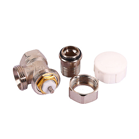 Клапан радиаторный термостатический угловой 1/2"(Ø15) М/П CTM CARTVA12 *1/2