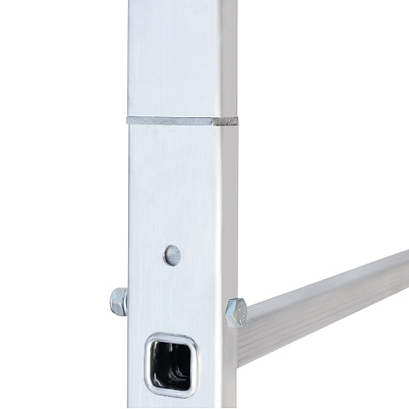 Вышка-тура алюм. "NV 1450" раб.выс.5,1м, помост1,4х0,5м,мах нагр.150кг арт.1450408 "Новая высота" *1