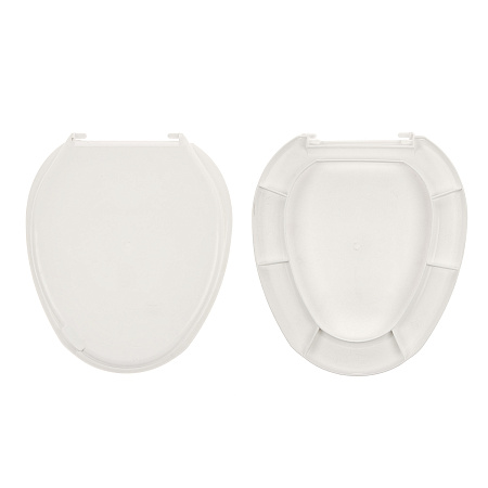 Сиденье для унитаза 470х360х35мм цвет "белый" (г. Искитим)  *1/20