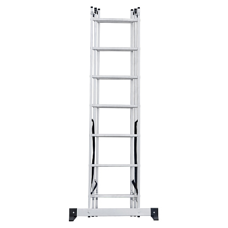 Лестница многофункциональная складная алюм. 3х 7ступ.,общ.дл.4,49м,max н.150кгNV1230 1230307"НВ"*1