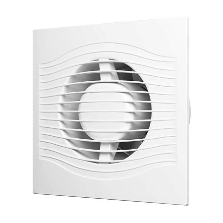 Вентилятор 100 SLIM 4С ERA (Ø100мм, обратный клапан, 90 м3/ч, 160*160мм) *1/16