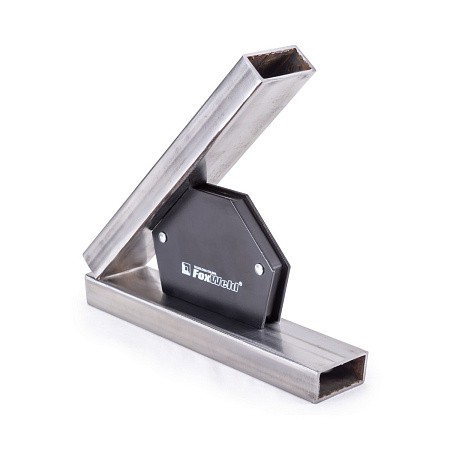 Угольник магнитный углы монтажа 30/45/60/75/90 до11кг FIX-3Pro FoxWeld *1/10