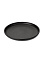 Тарелка фарфор. Domenik "Rock Black" мелкая d21см DM8022 *6/24