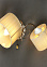 Бра N2003/2W FG+WT E27 2*40Вт (280*180*500)  VERNER LIGHTING *1 *