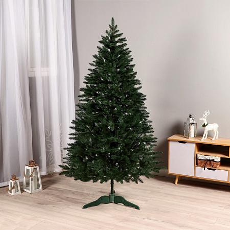 Елка  искусственная пластиковая "Пермская" 1,8м литая *1/12