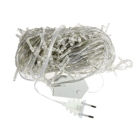 Гирлянда Нить 20м 200LED белый 8 режимов 220V IP20 3556804  *1/60