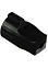 Розетка кабельная с з/к черный 16А 250В TDM SQ1806-0032  *10/20/200