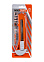 Нож строительный 25мм корпус пластик JSHL025121 АКУЛА-light NovoCRAFT*1/12/144