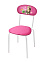 Стульчик детский с мягк. сид. выс.34см, каркас- металл.труба СТУ6 ("Ника" Ижевск) *1/4