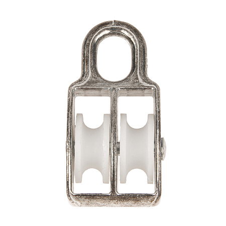 Блок двойной нейлоновый 25мм (1шт) BROZEX *10