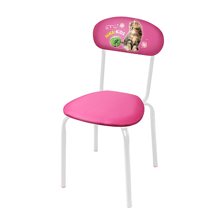 Стульчик детский с мягк. сид. выс.34см, каркас- металл.труба СТУ6 ("Ника" Ижевск) *1/4