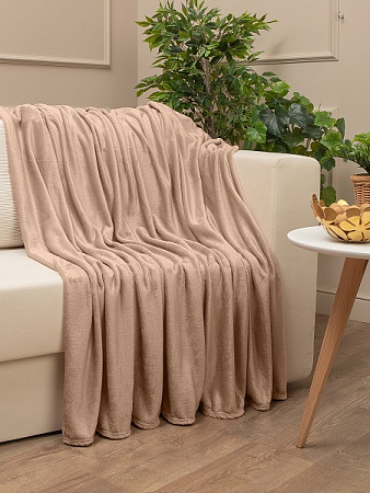 Плед 150*200см фланель однотонный скрутка TF FNP PI4 045/1520 NC Absolute *1