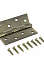 Петля универсальная 100*70*2,5мм БРОНЗА AB Фабрика Замков *1/50/100