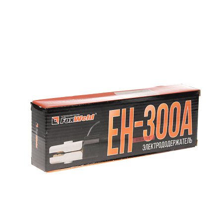 Электрододержатель 300А пружинный электрод 1,5-5,0мм немецкий тип ЕН-300А FoxWeld  *1/25