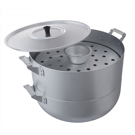 Мантоварка алюминиевая 4-х ярусная, 6,0л, d260мм МТ-040 "Завод Демидовский" *1