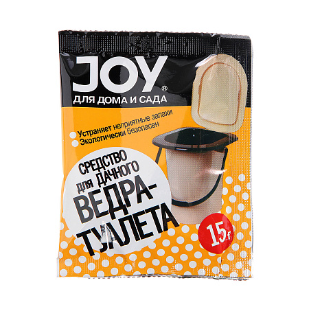 Средство для дачного ведра-туалета 15г JOY *10/40