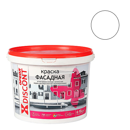 Краска акриловая фасадная 13 кг Дисконт Ореол *1/44