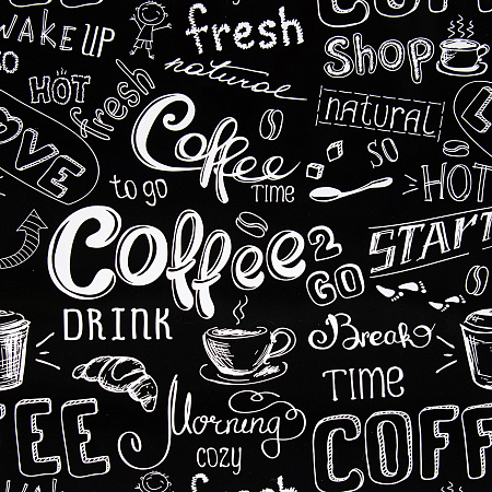 Панель АБС "Черный кофе" (фартук)  (3,0*0,6м) *1