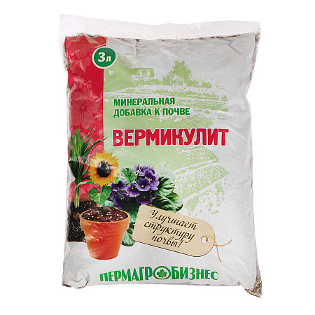 Вермикулит 3л Пермагробизнес *10/420