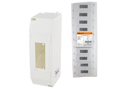 Бокс  О/П 1-2мод КМПн IP20 белый TDM SQ0907-0111 инд. штрихкод  *1/10/140