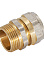 Муфта переходная 16х3/4"(Ø20) цанга/папа CTM CCM01634 *10/140