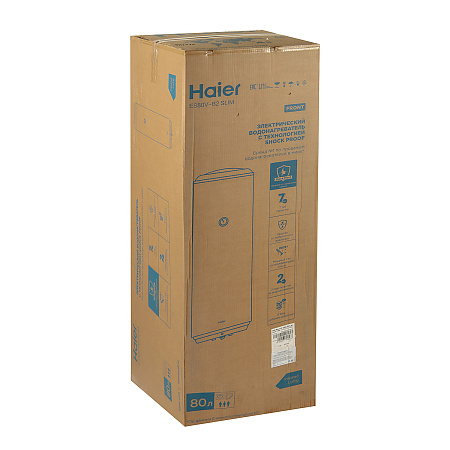 Водонагреватель электрический накопительный Haier узкий ES80V-B2 Slim 80л. *1