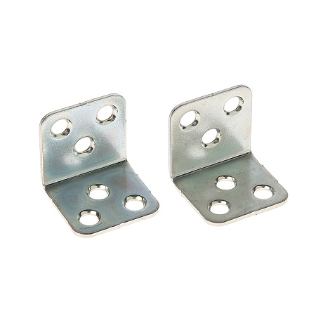 Уголок мебельный  30*30 цинк(комплект 2 шт) ДомоСтрой *10/100