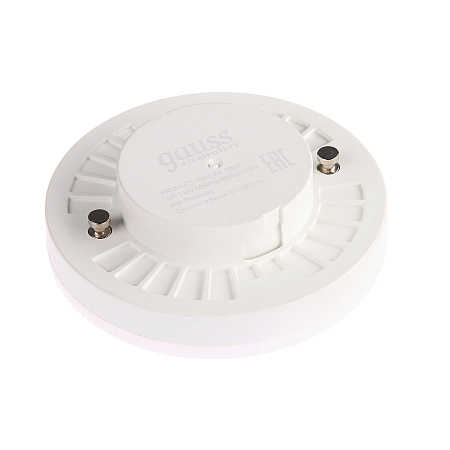 Лампа светодиодная 9W GX53 таблетка 4K нейтральный матовая Gauss 83829 *10/100