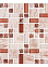 Мозаика SJGK 119 (300*300*8мм) Glass (11 шт/уп) 1 кв.м/кор *11