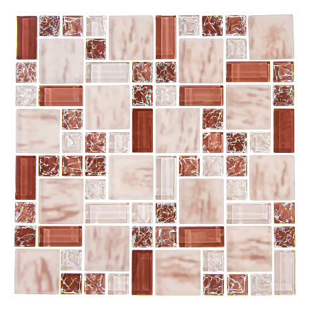 Мозаика SJGK 119 (300*300*8мм) Glass (11 шт/уп) 1 кв.м/кор *11