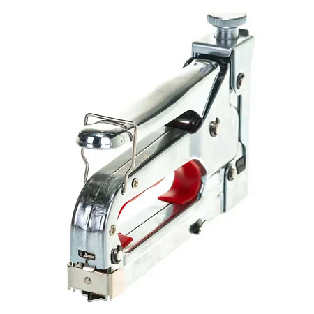 Степлер мебельный тип 53 скоба 4-14 мм металлический регулируемый арт.810414 VIRA *1/10/40
