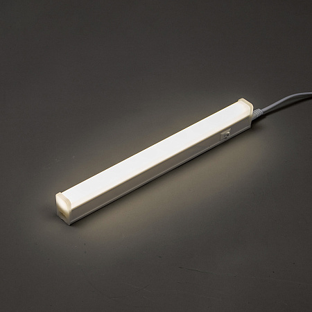 Светильник светодиодный линейный 5W 4,0К 450лмВыкл310х22х36 ОНЛАЙТ OLF-P1-5-4K-LED 61186 *1/30