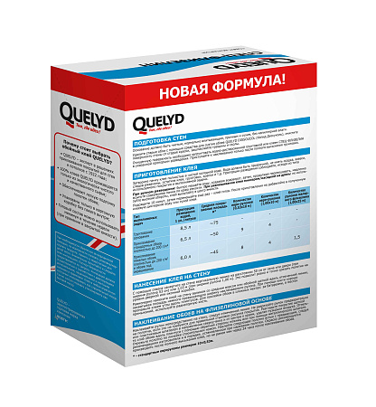 Клей для обоев флизелиновый 300г "Спец флизелин" Quelyd  50м2  * 1/24