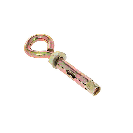 Анкерный болт 10х60 с кольцом М8 (2шт) пакет  BROZEX  *10/100