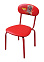 Стульчик детский с мягк. сид. выс.29см, каркас- металл.труба СТУ5 ("Ника" Ижевск) *1/4