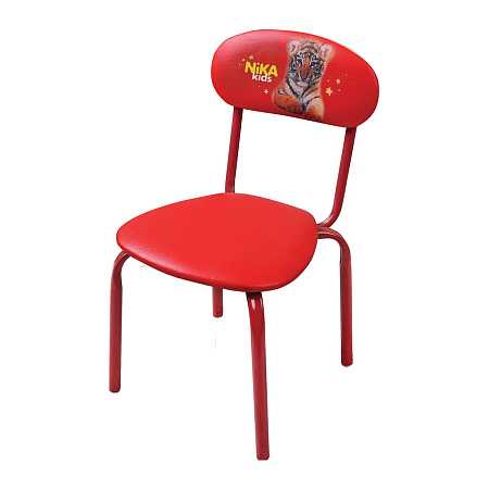 Стульчик детский с мягк. сид. выс.29см, каркас- металл.труба СТУ5 ("Ника" Ижевск) *1/4
