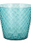 Кашпо пластм. "Manhattan Cristallo"  1,6л d верха 160мм h146мм со вставкой Изум.водаIG671110100*1/20