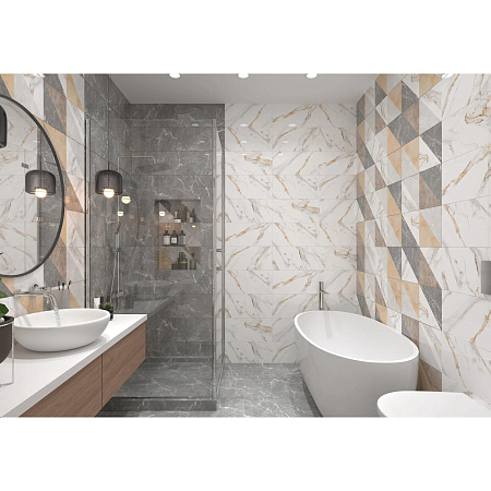 Плитка настенная Capella серая 500*250*9 GT99VG  Global Tile *1,375кв.м/74,25
