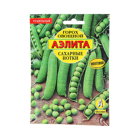 Семена Горох Сахарные нотки 25гр  Аэлита АА *5/230