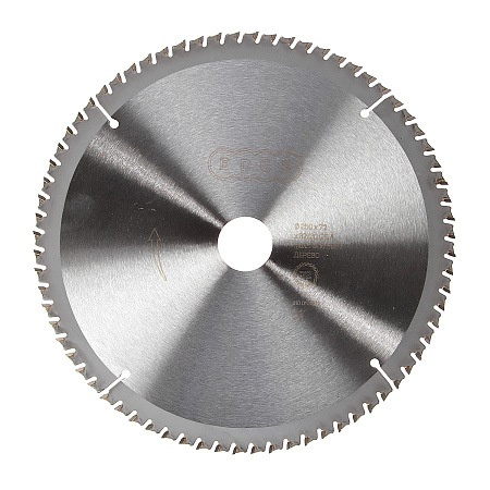 Диск пильный 250**32/30/25,4мм 72 зубьевпо дереву (810010022) EDGE PATRIOT *1/10