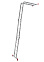 Лестница многофункциональная трансформер алюм. 4х5ступ.,общ.дл.5,56м,max нагр150кг 2320405 "НВ" *1