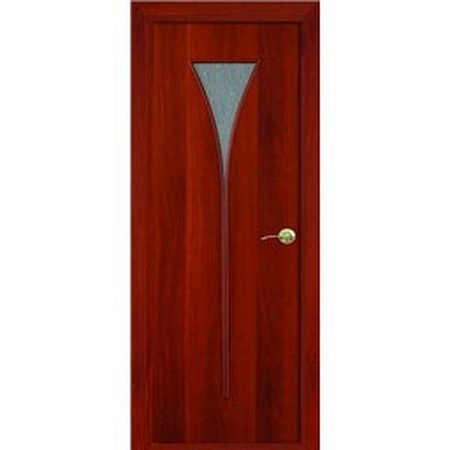 Дверь межкомнатная остеклённая "Рюмка" Итальянский орех 800мм BROZEX-WOOD  *1