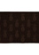 Коврик 40*60 см придверный "COMFORT" "Ананасы" без подложки, коричневый  "VORTEX" (арт.24277)  *1/24