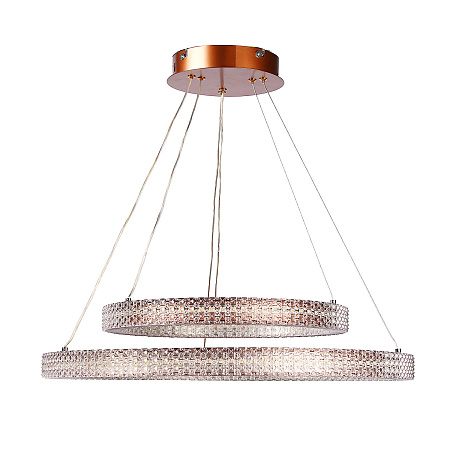 Люстра 9200(9238)/240W coffee  600+400 мм 3 реж., пульт S=20м2  VERNER LIGHTING *1